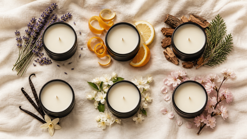 A practical guide to matching candle scents to moods - by scent family, time of day, and the kind of moment you are trying to set.
